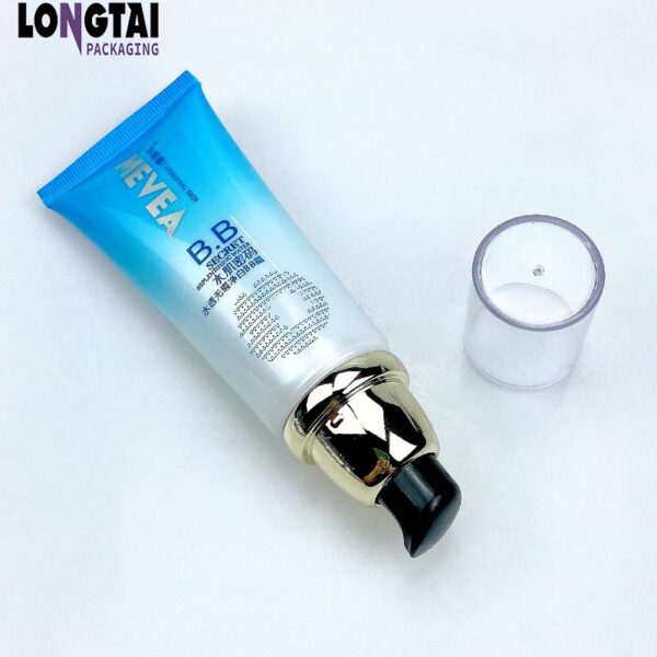 Airless pump tube cosmetic packaging