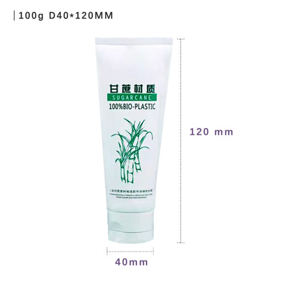 Sugarcane cosmetic tubes