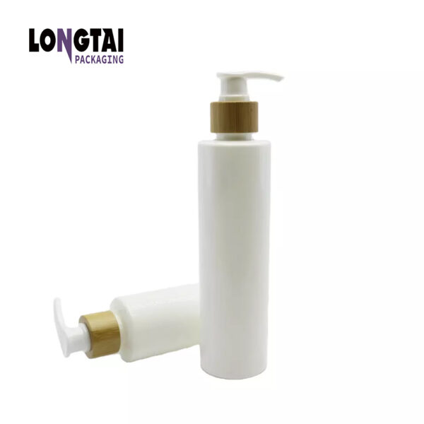 PLA empty packaging shampoo plastic bottles