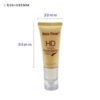 customize airless pump tube for sunscreen skin cream