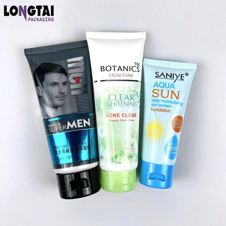 Factory customize facial cleanser packaging tubes - Longtai pack