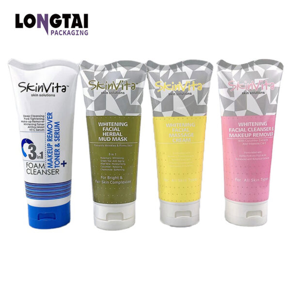 plastic tube with wavy shape sealing tail - Longtai pack