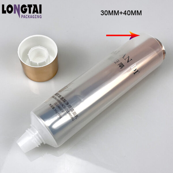 Facial cleanser  Dual Chamber Tubes manufactuer