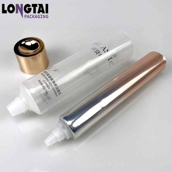 Facial cleanser  Dual Chamber Tubes manufactuer