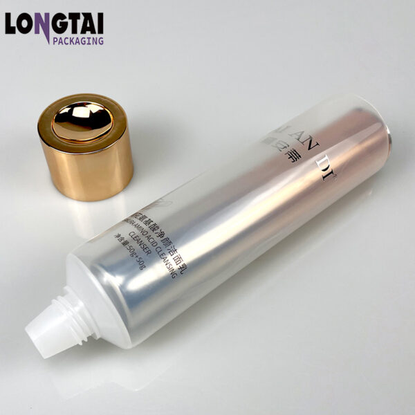 Facial cleanser  Dual Chamber Tubes manufactuer