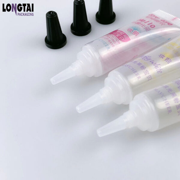 Biogradable Cosmetic packaging long nozzle tubes