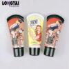 Arc shaped hand cream squeeze  packaging tube