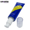 sunscreen lotion soft tube packaging with Airless pump applicator