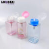 wholesales  Makeup Nail Polish Remover PET Clear  Pump Bottle