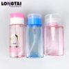 wholesales  Makeup Nail Polish Remover PET Clear  Pump Bottle