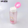 wholesales  Makeup Nail Polish Remover PET Clear  Pump Bottle