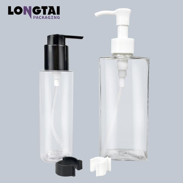 100 ml 3.5 fl.oz PET PETG ABS AS Bottle with pump packaging