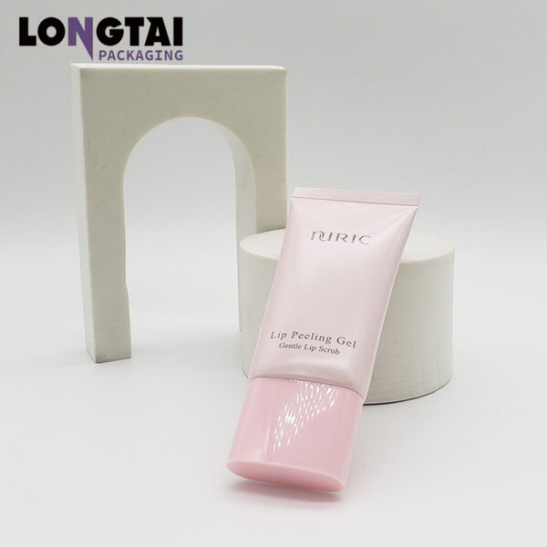 D35 Lip peeling gel super oval tube for cosmetic package