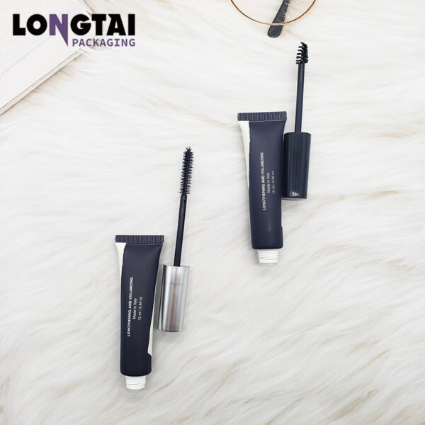 Factory customize 5ml 10ml 12ml empty black mascara wand tubes