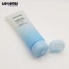 gradient color  plastic  facial cleanser packaging tubes