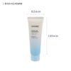 gradient color  plastic  facial cleanser packaging tubes