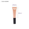 cosmetic plastic tube with sponge applicator