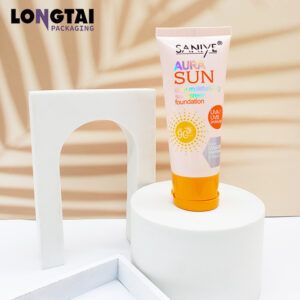 China factory Customized empty squeeze sunscreen packaging