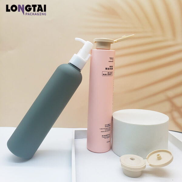 Customized HDPEsoft touch rubber material bottle