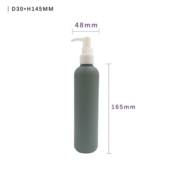 Customized HDPEsoft touch rubber material bottle