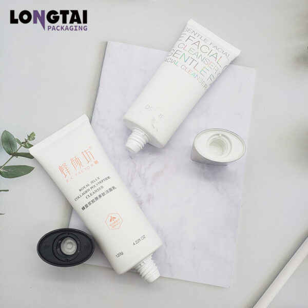 China empty luxury soft squeeze ABL tubes for 120ml cleansing cream manufacturers