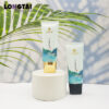 Customed D35mm flat ABL cosmetic packaging tubes for lotion cream