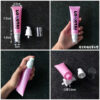 D30mm plastic cosmetic packaging tubes with airless pump cap