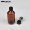 20ML 60ML PET bottle with flip top cap