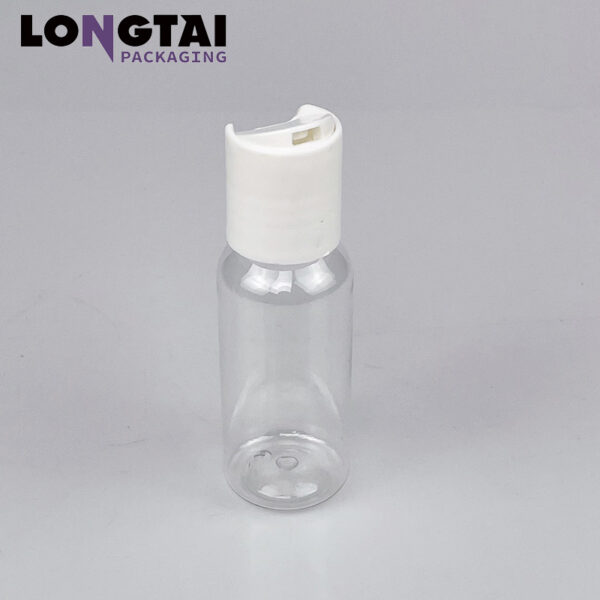 30ML 1.01oz  PET  packaging bottle with disc top cap