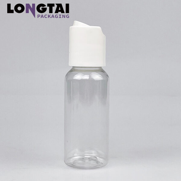 30ML 1.01oz  PET  packaging bottle with disc top cap