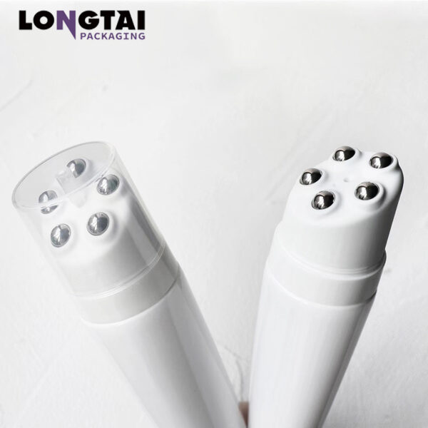 plastic tube with 5 roller ball massage funtion packaging