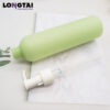 260ml HDPE soft touch rubber pump bottle