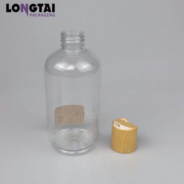 230ml PET bottle with disc top cap