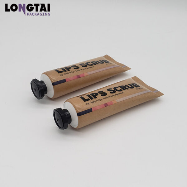 30ml kraft paper tube for lips scrub