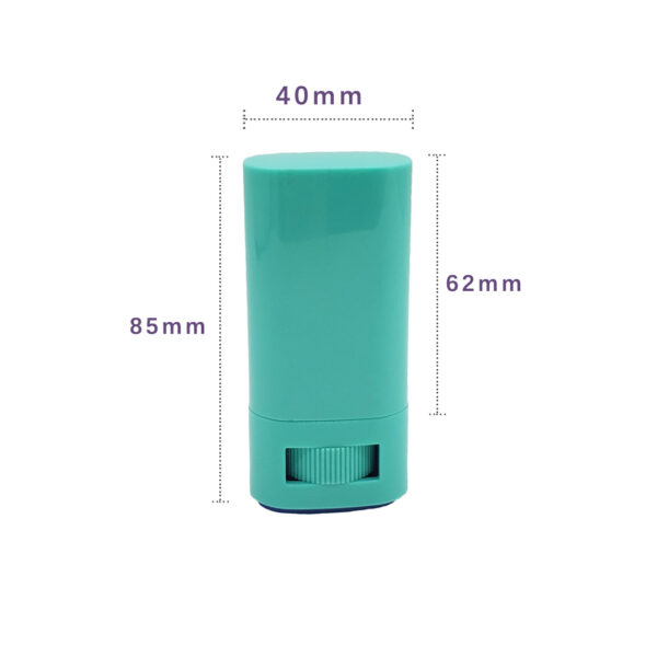 Oval 15g deodorant stick tube