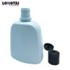 Oval shape 250ml HDPE bottle