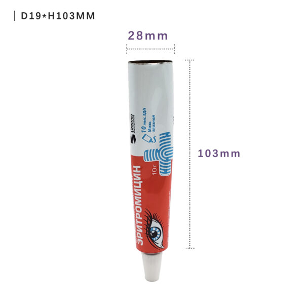 Eye ointment tube