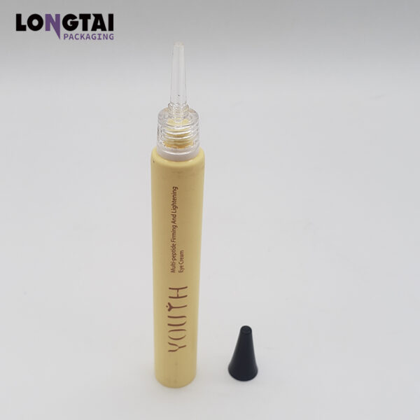 Eye cream tube with dropper