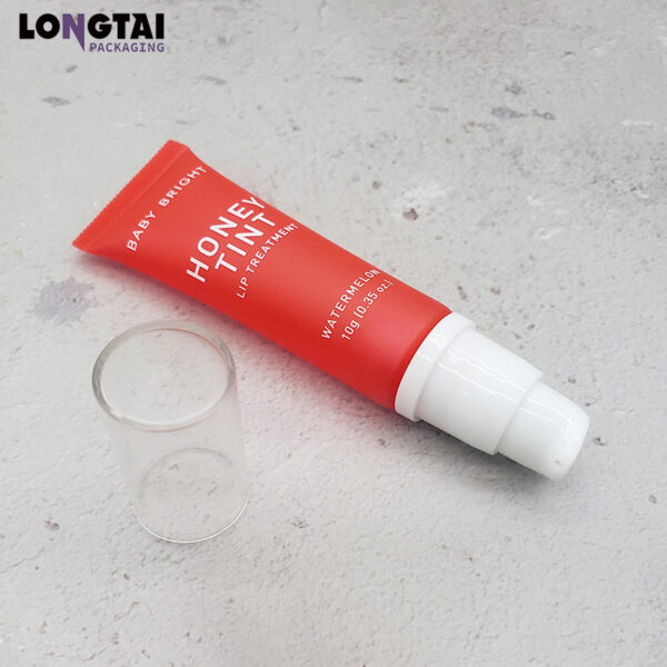 OEM ODM 10ml Airless pump packaging cosmetic tube