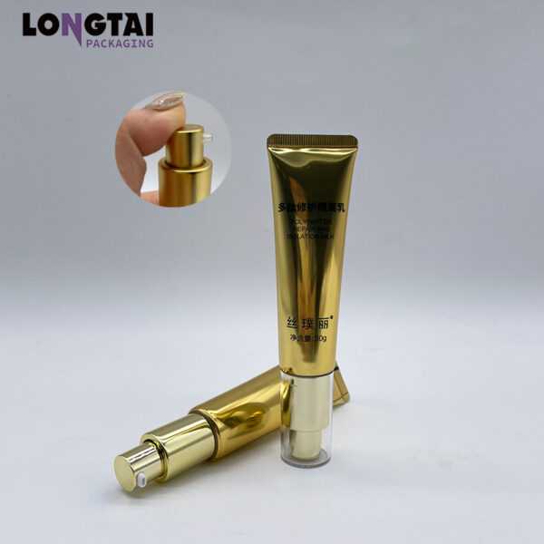 30g isolation cream tube with pump