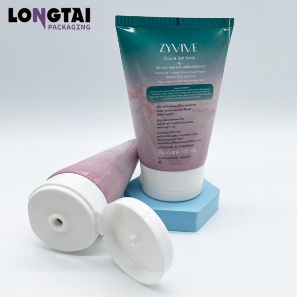 180ml scrub PBL packaging tube