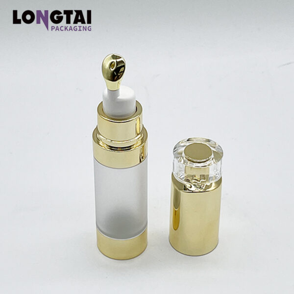 luxurious vacuum eye cream tube