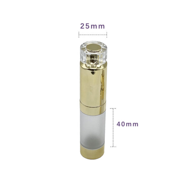 luxurious vacuum eye cream tube