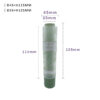 60ml+60ml dual chamber cleanser tube