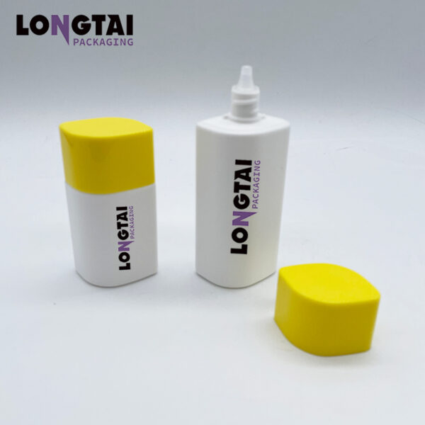 50ml HDPE sunscreen packaging bottle