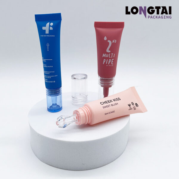 6/10ml eye serum tube with dropper tip