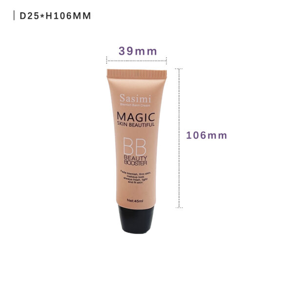 45ml BB cream oval tube