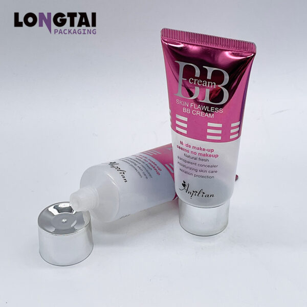 60ml pink hot stamping BB cream tube