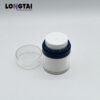 30/50ml acrylic refillable airless cream jar