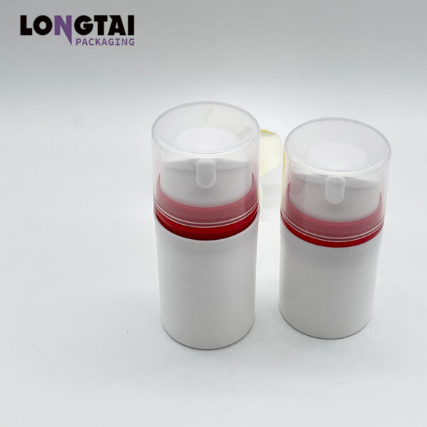 30/50ml plastic airless lotion pump bottle